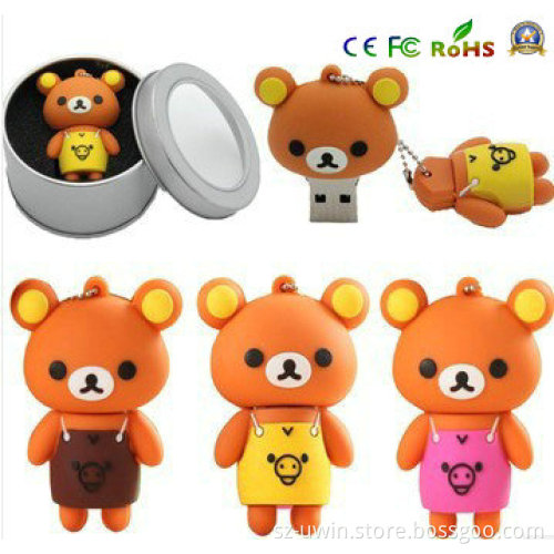 32GB 3D Cartoon PVC USB Flash Drive